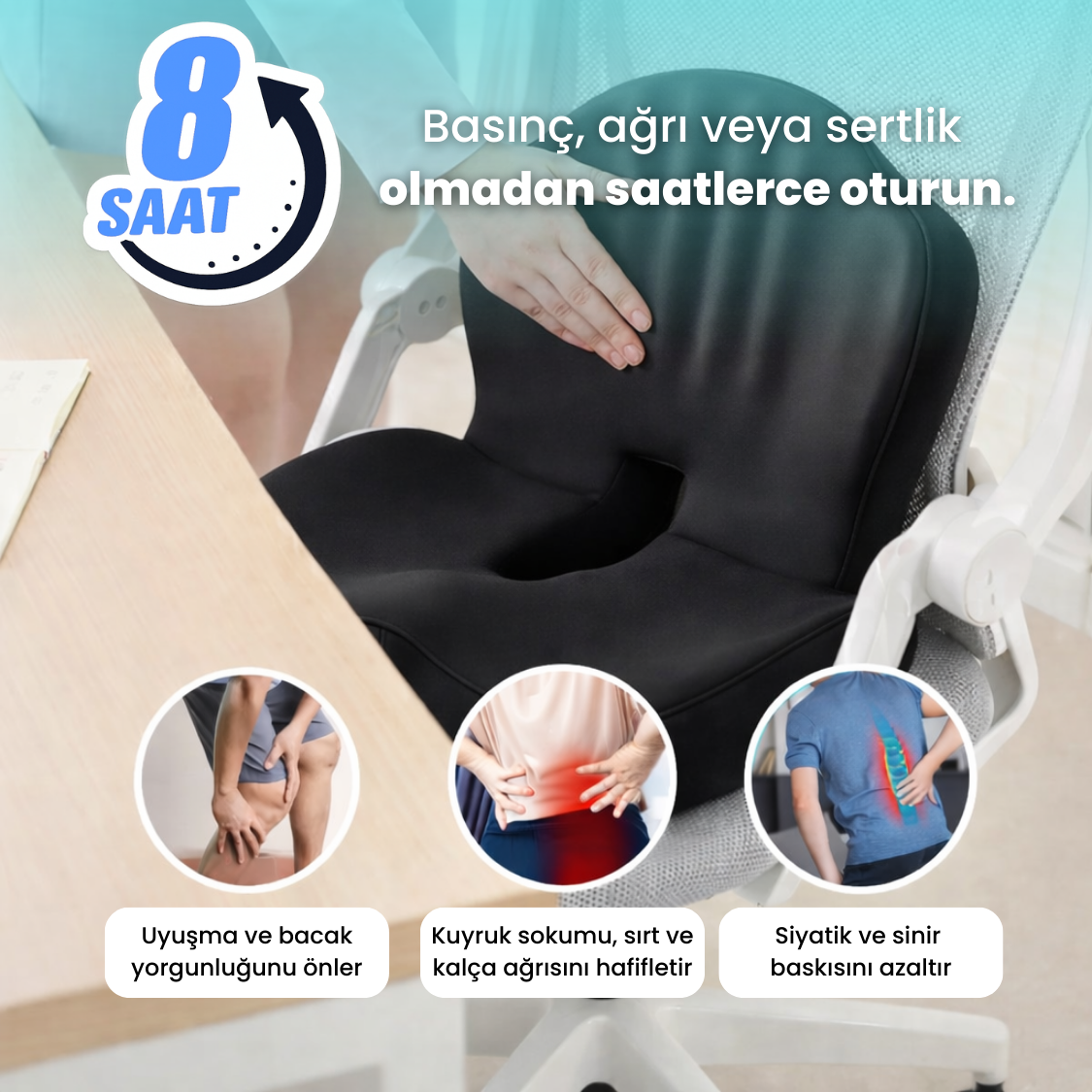 Ortopedik Oturma Minderi