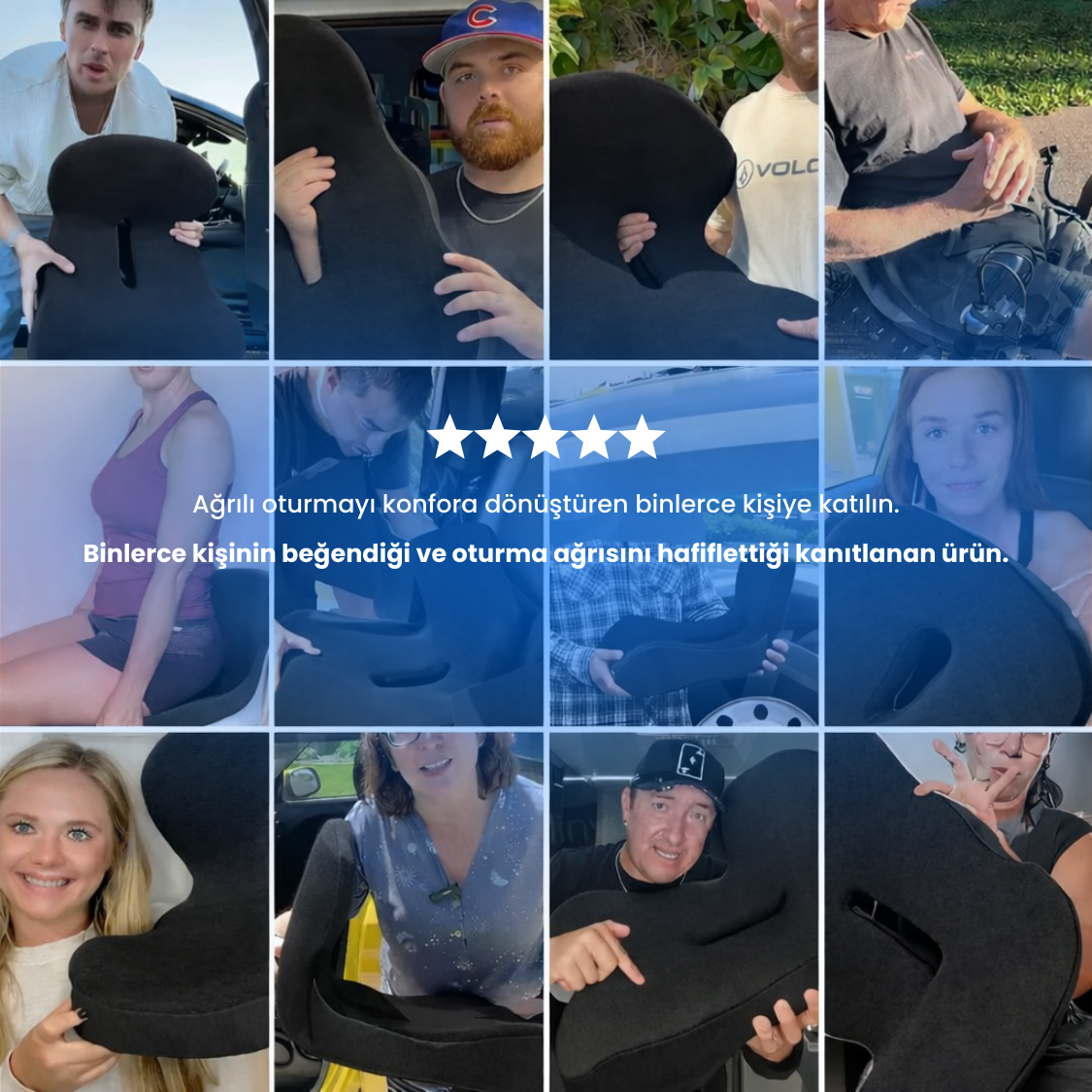 Ortopedik Oturma Minderi