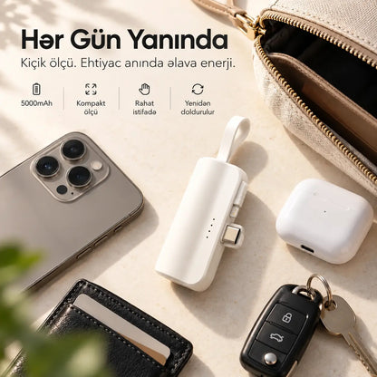 Mini Kapsul Powerbank