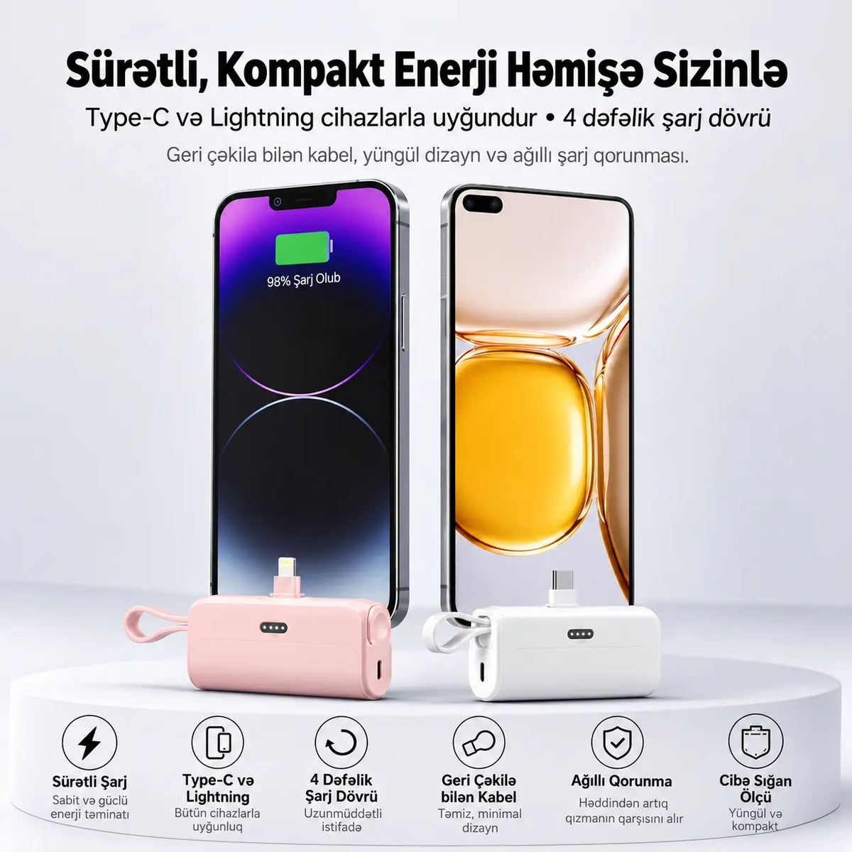 Mini Kapsul Powerbank
