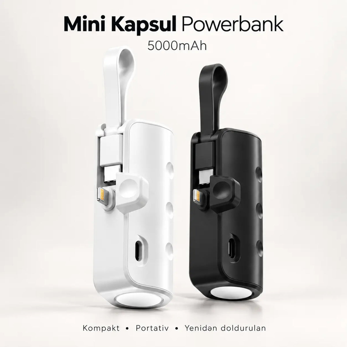 Mini Kapsul Powerbank
