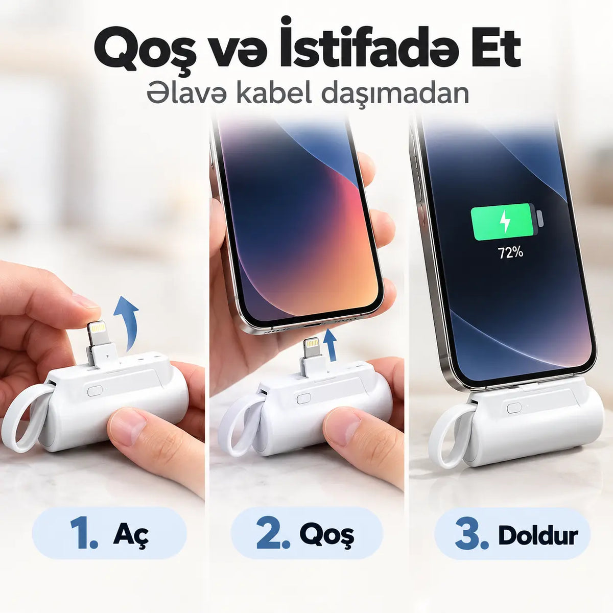 Mini Kapsul Powerbank