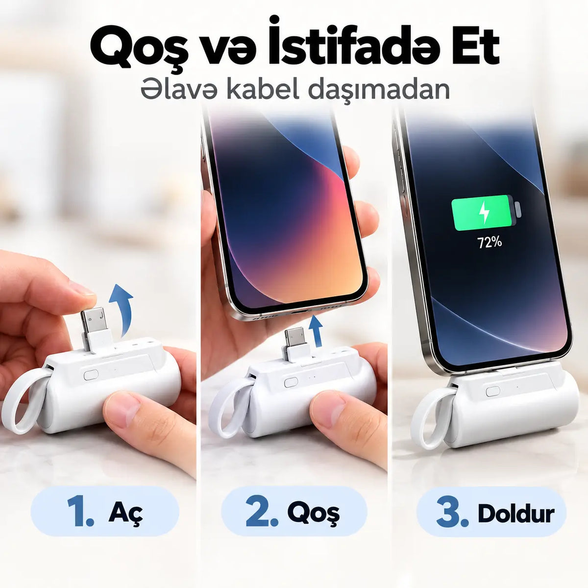 Mini Kapsul Powerbank
