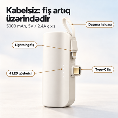 Mini Kapsul Powerbank