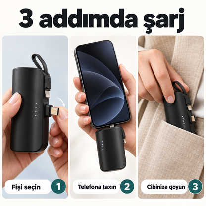 Mini Kapsul Powerbank